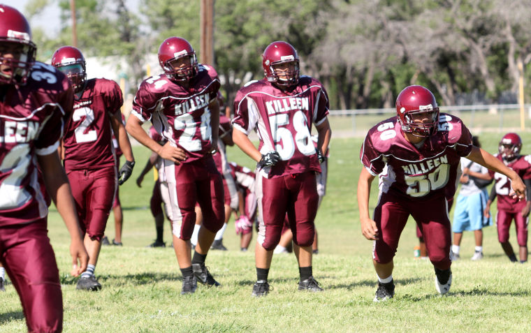 Killeen High School Spring Football Practice